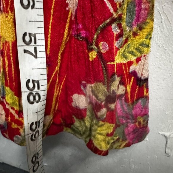 Free People One Aloha Womens Small Wide Leg Jumpsuit Romper Boho Hippie Edgy - Picture 8 of 10